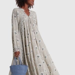 NWT Natalie Martin Fiore Maxi Vintage Flowers